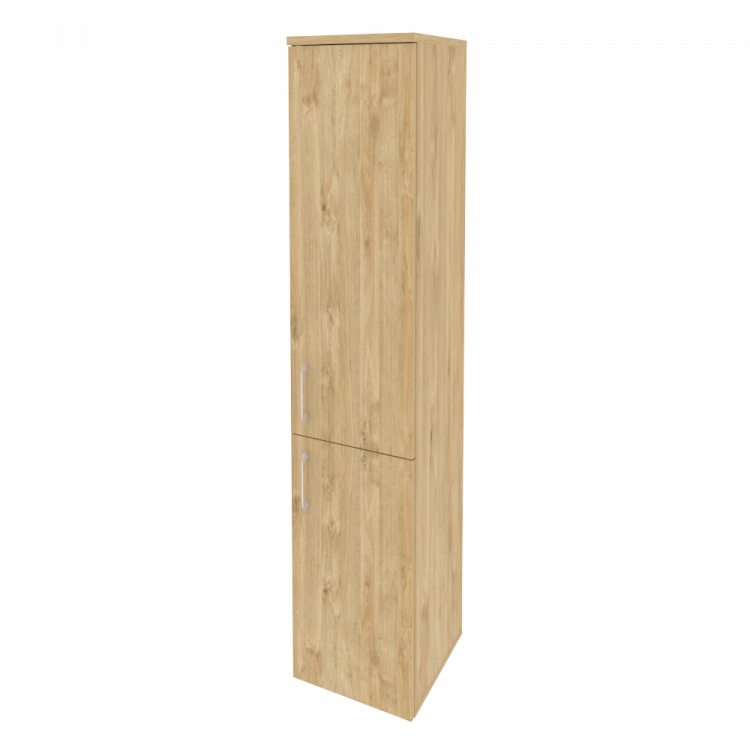 Onix Шкаф высокий узкий правый O.SU-1.3 (R) Тиквуд Светлый 400*420*1977