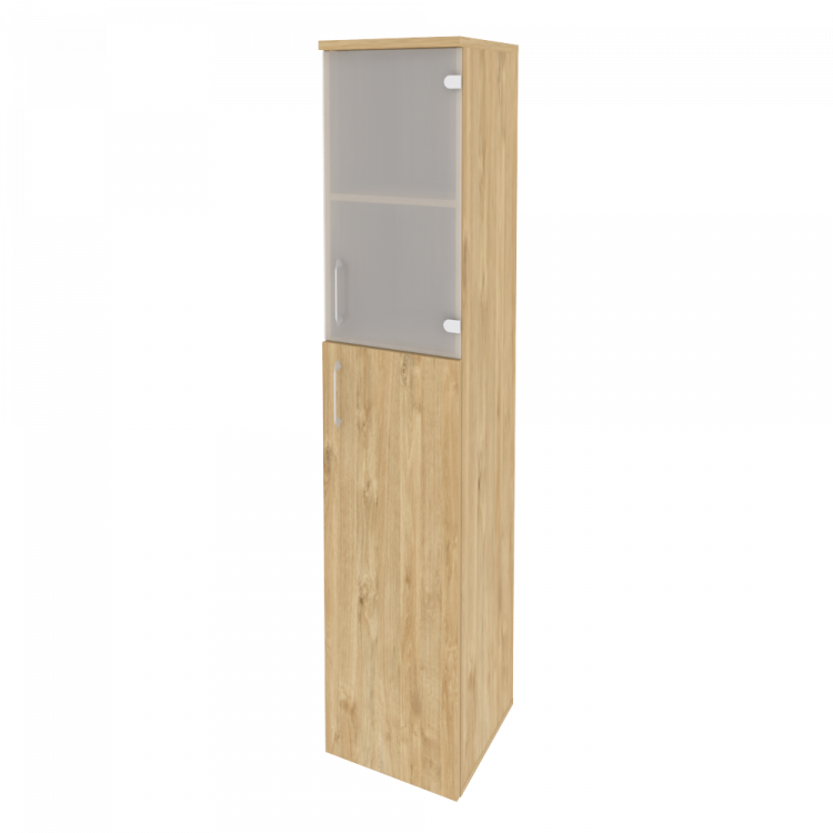 Onix Шкаф высокий узкий правый O.SU-1.7 (R) Тиквуд Светлый 400*420*1977