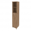 First Шкаф высокий узкий правы KSU-1.6 (R) Дуб Табак 401*432*2060