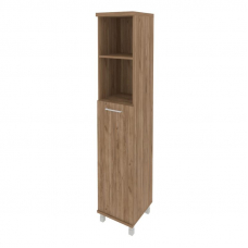 First Шкаф высокий узкий правы KSU-1.6 (R) Дуб Табак 401*432*2060