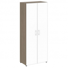 Yalta Шкаф LT.ST-1.10 R white Вяз Благородный/Стекло White 800*450*1987