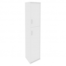 Riva Шкаф высокий узкий правый А.СУ-1.8 (R) Белый 404*365*1980