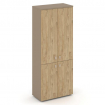 Estetica Шкаф высокий широкий ES.ST-1.3 Латте/Тиквуд Светлый 800*420*1977