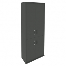 Riva Шкаф высокий широкий А.СТ-1.3 Антрацит 770*365*1980