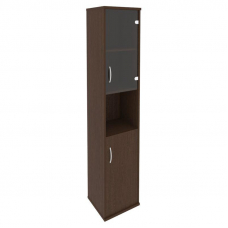 Riva Шкаф высокий узкий правый А.СУ-1.4 (R) Венге Цаво 404*365*1980