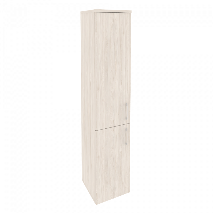 Onix Шкаф высокий узкий левый O.SU-1.3 (L) Денвер Светлый 400*420*1977