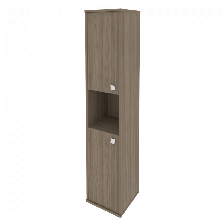 Style Шкаф высокий узкий левый Л.СУ-1.5 (L) Вяз Благородный 412*410*1980