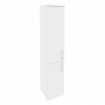 Onix Шкаф высокий узкий левый O.SU-1.3 (L) Белый Бриллиант 400*420*1977