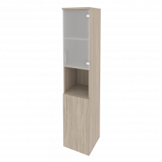 Onix Шкаф высокий узкий правый O.SU-1.4 (R) Дуб Аттик 400*420*1977