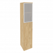Onix Шкаф высокий узкий левый O.SU-1.7 R (L) Тиквуд Светлый 400*420*1977
