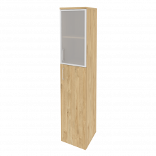 Onix Шкаф высокий узкий правый O.SU-1.7 R (R) Тиквуд Светлый 400*420*1977