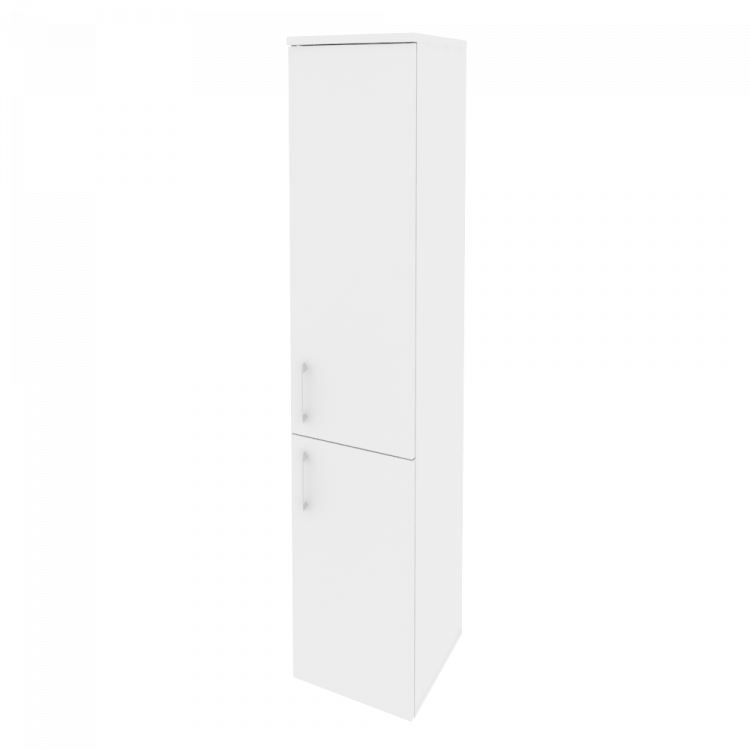 Onix Шкаф высокий узкий правый O.SU-1.3 (R) Белый Бриллиант 400*420*1977