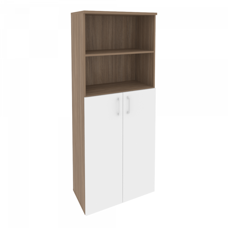 Onix Шкаф высокий широкий O.ST-1.6 Дуб Аризона/Белый Бриллиант 800*420*1977