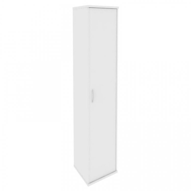Riva Шкаф высокий узкий правый А.СУ-1.9 (R) Белый 404*365*1980