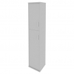 Riva Шкаф высокий узкий левый А.СУ-1.8 (L) Серый 404*365*1980