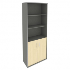 Riva Шкаф высокий широкий А.СТ-1.1 Клен Металлик NEW 770*365*1980