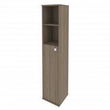 Style Шкаф высокий узкий левый Л.СУ-1.6 (L) Вяз Благородный 412*410*1980