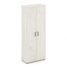 Style Project Шкаф высокий широкий SN.STS-108 Дуб Наварра/Черный Ручки 796*400*1982