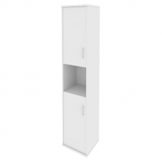 Riva Шкаф высокий узкий левый А.СУ-1.5 (L) Белый 404*365*1980