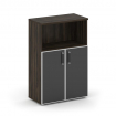 Shift Шкаф средний широкий SK.ST-2.2R black Дуб Мали/Стекло Black 800*420*1207 Shift Шкаф средний широкий SK.ST-2.2R black Дуб Мали/Стекло Black 800*420*1207