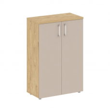 Shift Шкаф средний широкий SK.ST-2.3 Тиквуд Светлый/Капучино 800*420*1207
