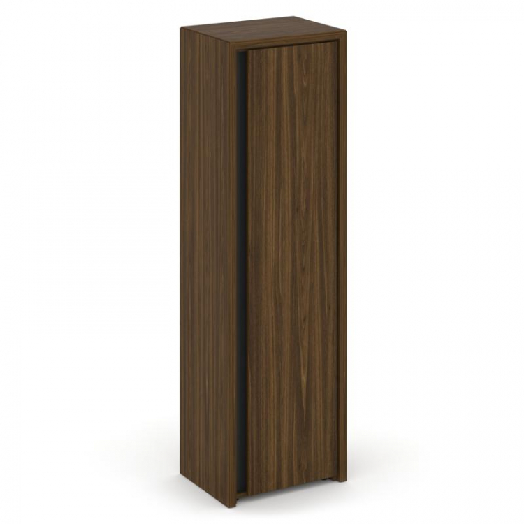 Corner Гардероб узкий COR.GB-1 (R) Орех Лоренцо/Графит 600*450*2000