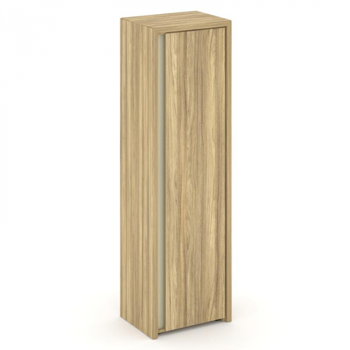 Corner Шкаф высокий узкий COR.SU-1.9 (R) Гикори Песочный/Ваниль 600*450*2000