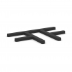 Concept Соединитель Т-образный для бенча CN.S-TOB Металл Черный
