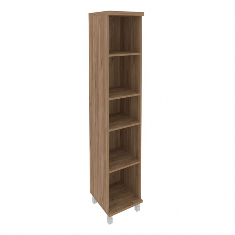 First Стеллаж высокий узкий KSU-1 Дуб Табак 401*432*2060