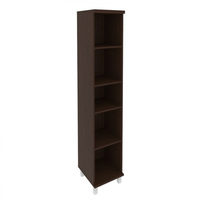 First Стеллаж высокий узкий KSU-1 Венге Цаво 401*432*2060