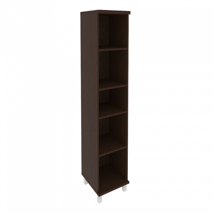 First Стеллаж высокий узкий KSU-1 Венге Цаво 401*432*2060