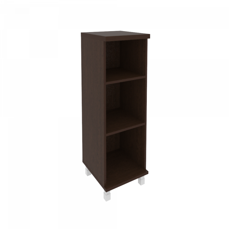 First Стеллаж средний узкий KSU-2 Венге Цаво 401*432*1260