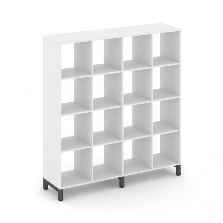 Style Project Каркас стеллажа 4 яр. SN.KS-440 Белый/Металл Антрацит 1488*400*1615