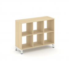 Style Project Каркас стеллажа 2 яр. SN.KS-230 Акация Лорка/Металл Белый 1121*400*881