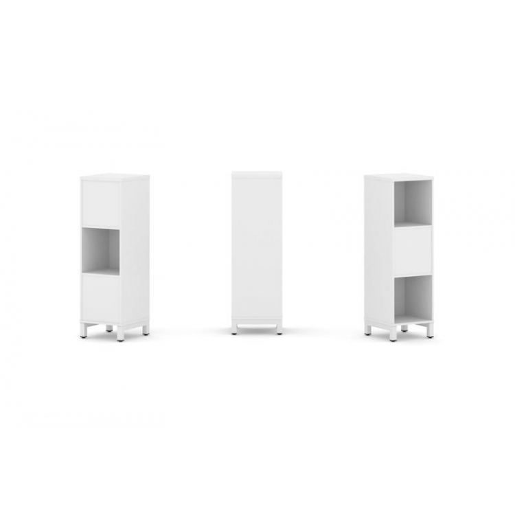 Style Project Набор стеллажа 2-х сторон., 3 яр. SN.NSD-311 Белый/Металл Белый 387*400*1248