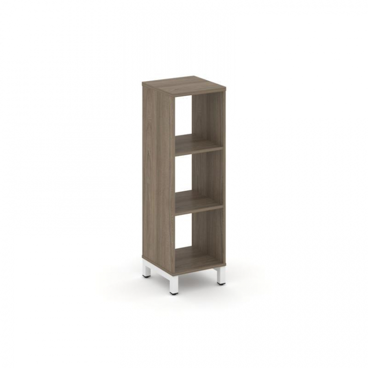 Style Project Каркас стеллажа 3 яр. SN.KS-310 Вяз Благородный/Металл Белый 387*400*1248