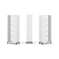 Style Project Набор стеллажа 2-х сторон., 5 яр. SN.NSD-521 Белый/Металл Антрацит 754*400*1982