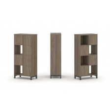 Style Project Набор стеллажа 1 сторон., 4 яр. SN.NS-421 Вяз Благородный/Металл Антрацит 754*400*1615