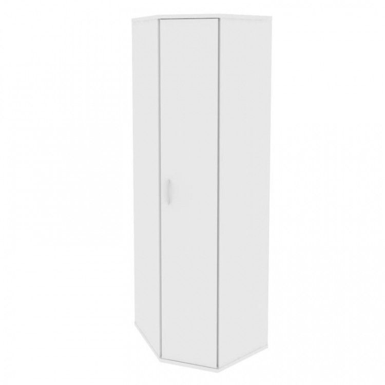 Riva Стеллаж уголовой с дверью А.СТ-1.10 Белый 600*600*1980