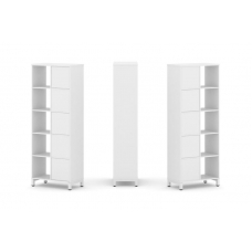 Style Project Набор стеллажа 2-х сторон., 5 яр. SN.NSD-521 Белый/Металл Белый 754*400*1982