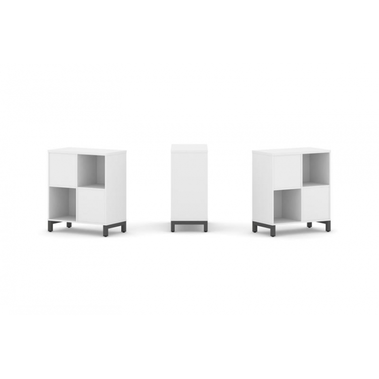 Style Project Набор стеллажа 2-х сторон., 2 яр. SN.NSD-221 Белый/Металл Антрацит 754*400*881