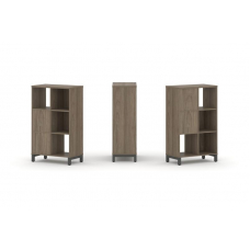 Style Project Набор стеллажа 2-х сторон., 3 яр. SN.NSD-321 Вяз Благородный/Металл Антрацит 754*400*1