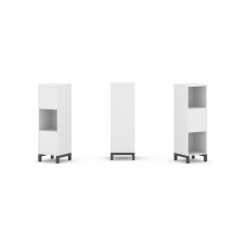 Style Project Набор стеллажа 2-х сторон., 3 яр. SN.NSD-311 Белый/Металл Антрацит 387*400*1248