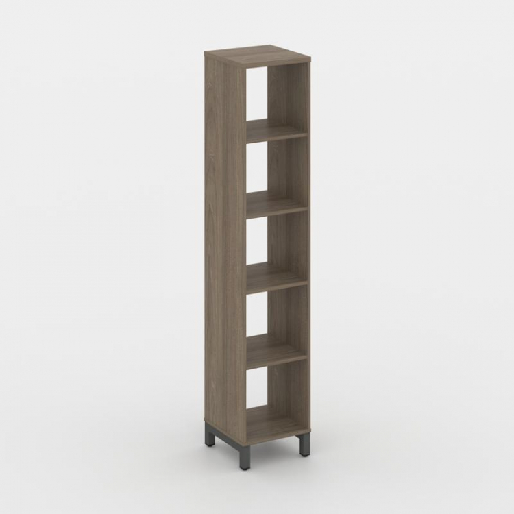 Style Project Каркас стеллажа 5 яр. SN.KS-510 Вяз Благородный/Металл Антрацит 387*400*1982