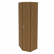 Riva Стеллаж уголовой с дверью А.СТ-1.10 Орех Гварнери 600*600*1975