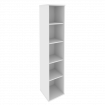 Style Стеллаж узкий Л.СУ-1 Белый 412*410*1980