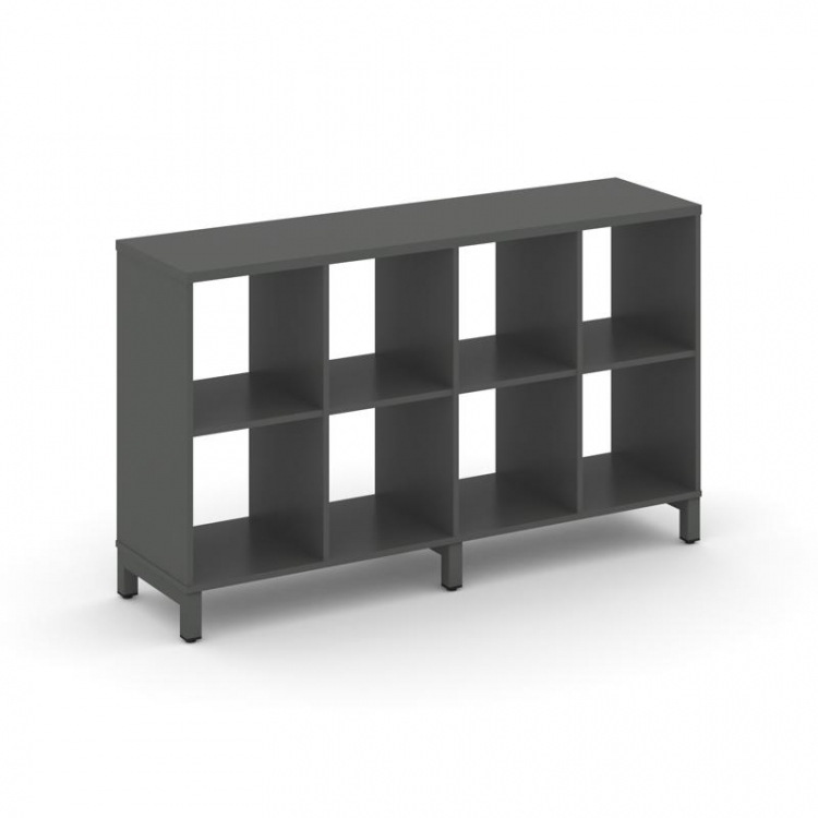 Style Project Каркас стеллажа 2 яр. SN.KS-240 Антрацит/Металл Антрацит 1488*400*881