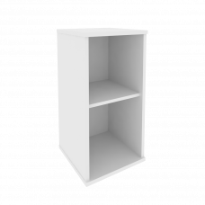 Style Стеллаж узкий Л.СУ-3 Белый 412*410*828