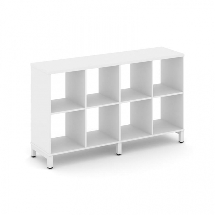 Style Project Каркас стеллажа 2 яр. SN.KS-240 Белый/Металл Белый 1488*400*881