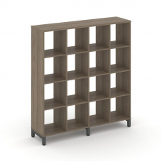 Style Project Каркас стеллажа 4 яр. SN.KS-440 Вяз Благородный/Металл Антрацит 1488*400*1615